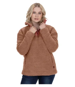 Outlet Pull-over polaire Montana Femme Vestes Sweat, Vestes Polaire & Hoodies