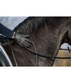 Sale Rênes en cuir antidérapantes avec arrêtoirs Rênes