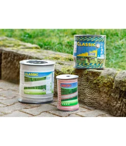 Hot Ruban large Classic, 200 m / 40 mm Electrificateur De Clôture|Matériaux Conducteurs