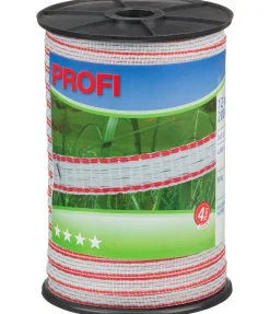 Hot Ruban large Pro, 200 m / 12 mm Electrificateur De Clôture|Matériaux Conducteurs
