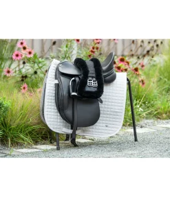 Sangle courte en véritable fourrure d'agneau Circle Fourrure D'Agneau|Sangles Courtes