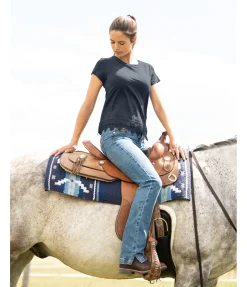 Hot Sangle western Moon Fourrure D'Agneau