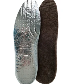 New Semelles en véritable fourrure d'agneau Aluminium Accessoires De Bottes & Boots