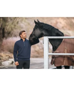 Discount Sweat avec col zippé homme Portland Homme T-Shirt À Manches Longues & Pulls Homme