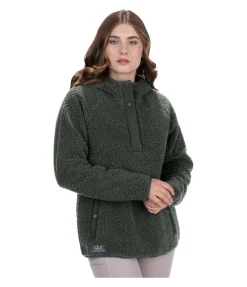 Outlet Sweat en tricot polaire Jona Femme Vestes Sweat, Vestes Polaire & Hoodies