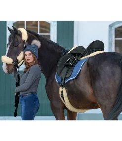 Clearance Tapis de selle en véritable fourrure d'agneau Queensland Fourrure D'Agneau|Tapis De Selle & Chabraques