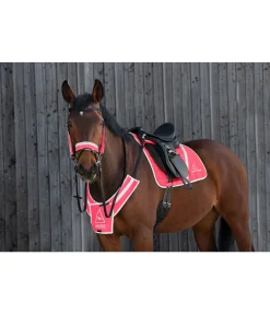 Clearance Tapis de selle réfléchissant Neon Bright Tapis De Selle & Chabraques