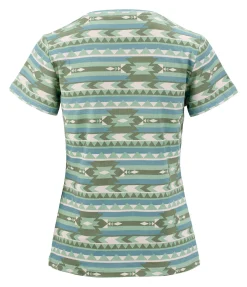 New T-shirt Ikat Femme T-Shirts À Manches Courtes