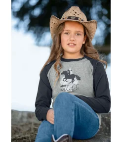 New T-shirt à manches longues enfant Emily Enfant T-Shirt À Manches Longues & Pulls Enfants