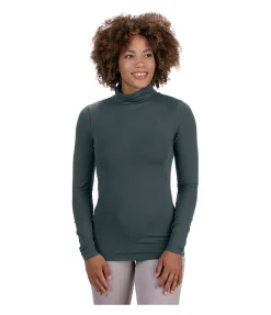 Clearance T-shirt col roulé à manches longues Claire Femme T-Shirts À Manches Longues