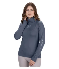 Sale T-shirt col roulé en stretch Performance à manches longues Jonna Femme T-Shirts À Manches Longues