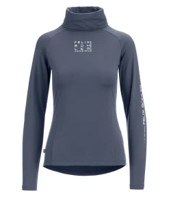 Sale T-shirt col roulé en stretch Performance à manches longues Jonna Femme T-Shirts À Manches Longues