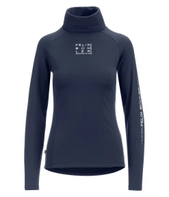 Outlet T-shirt col roulé en stretch Performance à manches longues Jonna Femme T-Shirts À Manches Longues