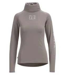 T-shirt col roulé en stretch Performance à manches longues Jonna Femme T-Shirts À Manches Longues