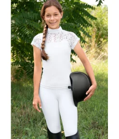 New T-shirt de concours Enfant Maxine Enfant Mode D'Équitation De Concours Enfants