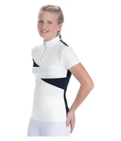 T-shirt de concours unisexe enfant Eike Enfant Mode D'Équitation De Concours Enfants