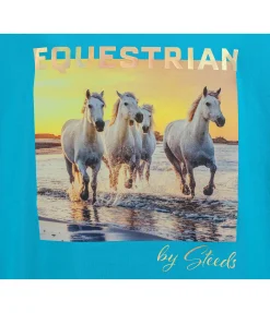 Hot T-shirt Enfant Coucher de soleil Enfant T-Shirts À Manches Courtes Enfants