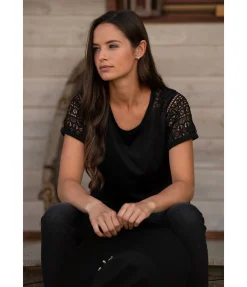 Clearance T-shirt femme Leyna Femme T-Shirts À Manches Courtes