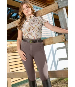 Clearance T-shirt fonctionnel zippé Callie Femme T-Shirts À Manches Courtes