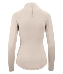 Outlet T-shirt technique à manches longues zippé Sofie Femme T-Shirts À Manches Longues|Hauts D'Équitation De Concours