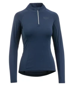 Clearance T-shirt technique à manches longues zippé Sofie Femme T-Shirts À Manches Longues|Hauts D'Équitation De Concours