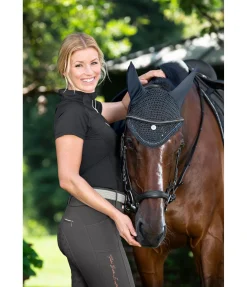 Hot T-shirt technique à zip Lola Femme T-Shirts À Manches Courtes|Hauts D'Équitation De Concours