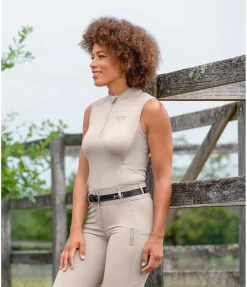 Hot T-shirt technique zippé Lana Femme T-Shirts À Manches Courtes