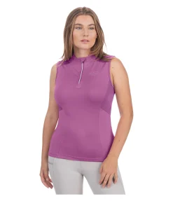 Hot T-shirt technique zippé Lana Femme T-Shirts À Manches Courtes