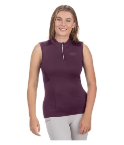 T-shirt technique zippé Lana Femme T-Shirts À Manches Courtes