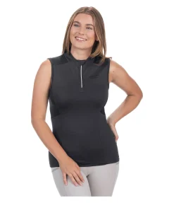 Clearance T-shirt technique zippé Lana Femme T-Shirts À Manches Courtes