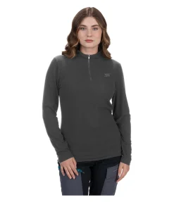 Hot T-shirt technique côtelé Cosy Femme T-Shirts À Manches Longues