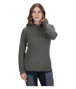 Discount T-shirt technique côtelé Cosy Femme T-Shirts À Manches Longues