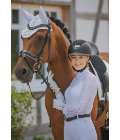 Clearance T-shirt technique de concours à manches longues Jule II Femme Hauts D'Équitation De Concours
