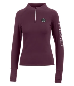 Outlet T-shirt technique en bambou Sjana Femme T-Shirts À Manches Longues