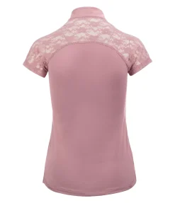 New T-shirt technique zippé Christine Femme T-Shirts À Manches Courtes