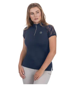 Best T-shirt technique zippé Christine Femme T-Shirts À Manches Courtes