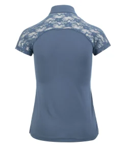 Outlet T-shirt technique zippé Christine Femme T-Shirts À Manches Courtes