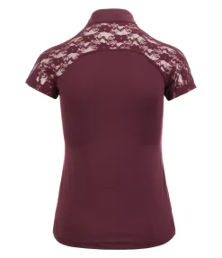 Hot T-shirt technique zippé Christine Femme T-Shirts À Manches Courtes