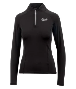 Outlet T-shirt technique zippé à manches longues Lea Femme T-Shirts À Manches Longues