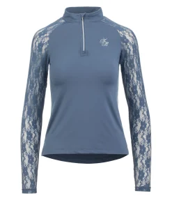 Online T-shirt technique zippé à manches longues Sanne Femme T-Shirts À Manches Longues