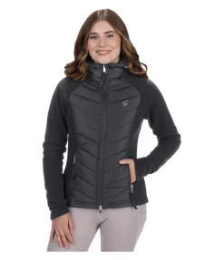 Best Veste bi-matière à capuche Elisa Femme Vestes Sweat, Vestes Polaire & Hoodies