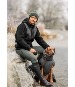 Veste bi-matière avec polaire Teddy homme Ottawa Homme Vestes D'Équitation Homme