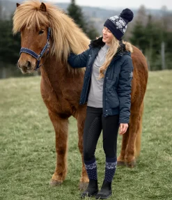 Clearance Veste d'équitation à capuche hiver Elgur Femme Vestes & Manteaux