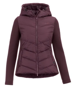 Clearance Veste d'équitation bi-matière à capuche Melli Femme Vestes & Manteaux
