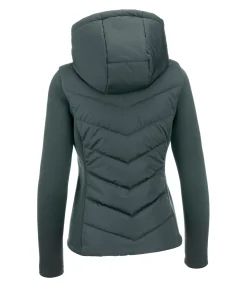 Discount Veste d'équitation bi-matière à capuche Melli Femme Vestes & Manteaux