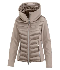 Discount Veste d'équitation bi-matière à capuche Cora Femme Vestes & Manteaux