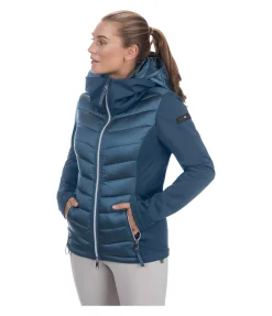 Online Veste d'équitation bi-matière à capuche Cora Femme Vestes & Manteaux