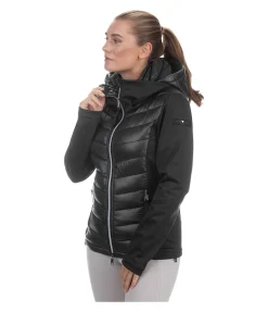 Discount Veste d'équitation bi-matière à capuche Cora Femme Vestes & Manteaux