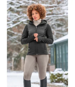 Veste d'équitation bi-matière à capuche Mara Femme Vestes & Manteaux