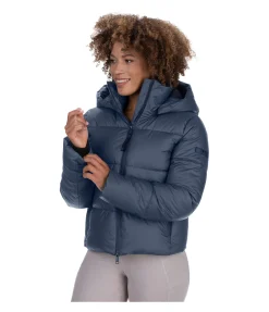 Hot Veste d'équitation matelassée à capuche Corinne Femme Vestes & Manteaux